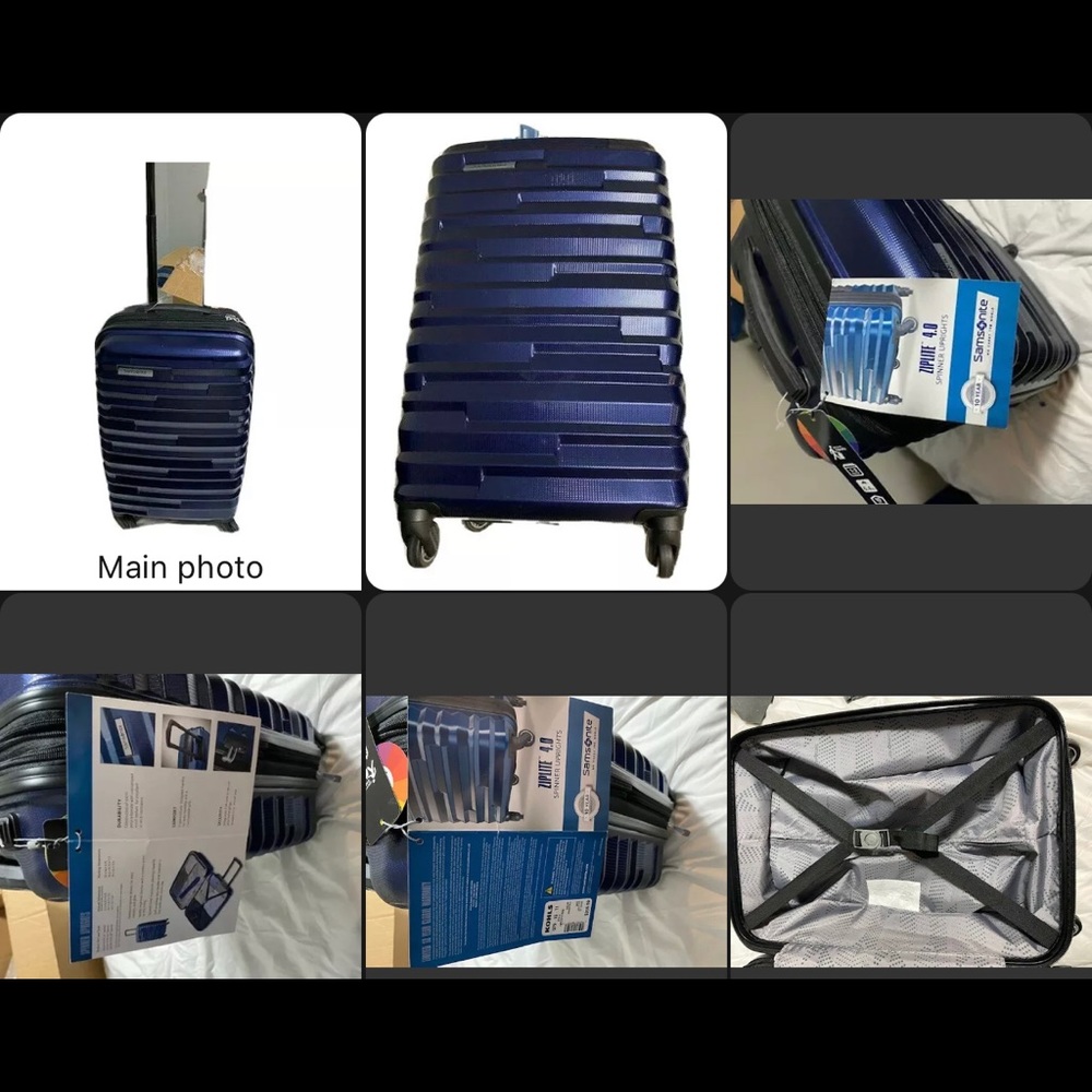 Samsonsite Carry On Ziplite 4.0 Blue NWT